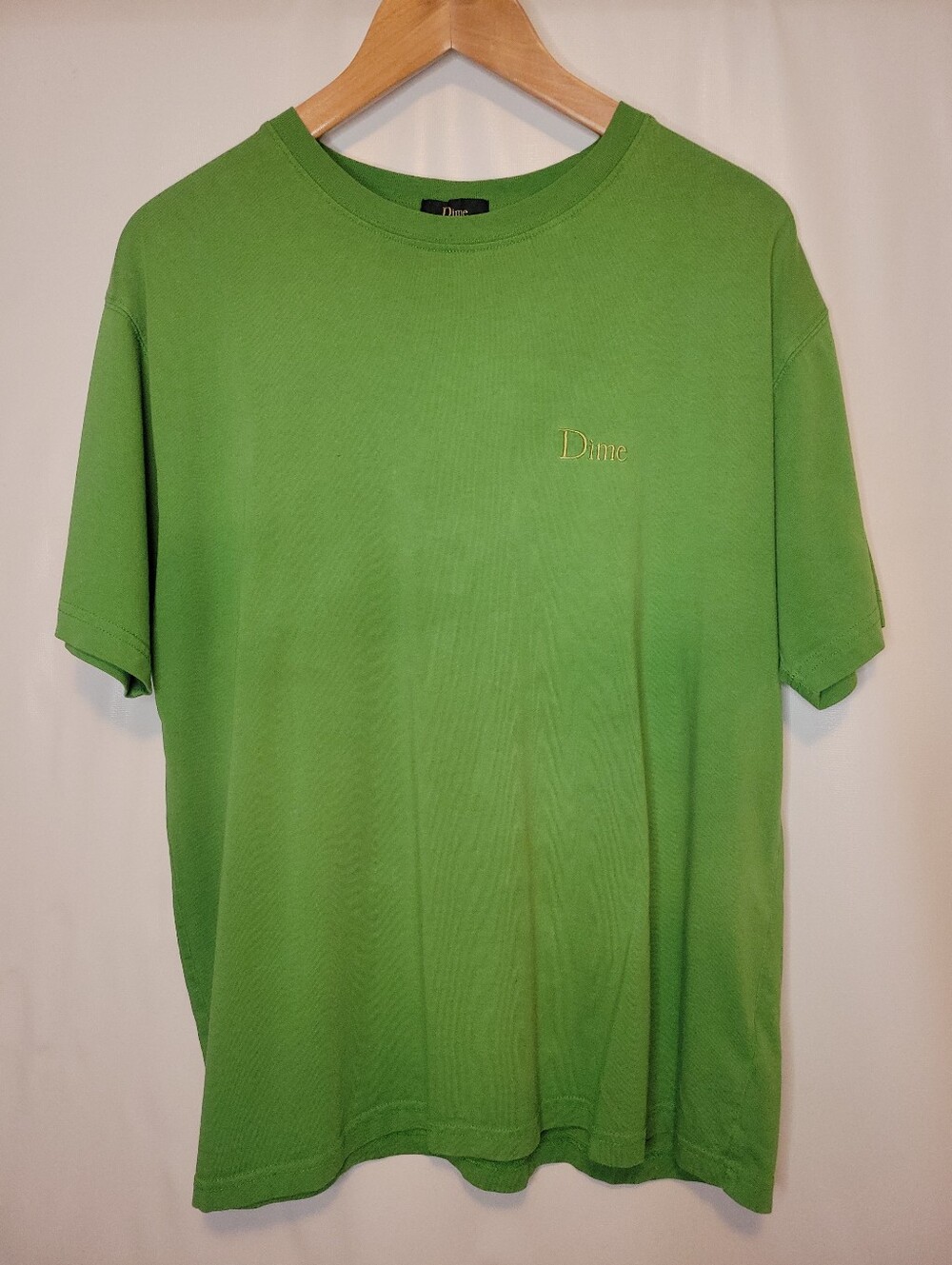 Dime Green Men's Crewneck T-Shirt